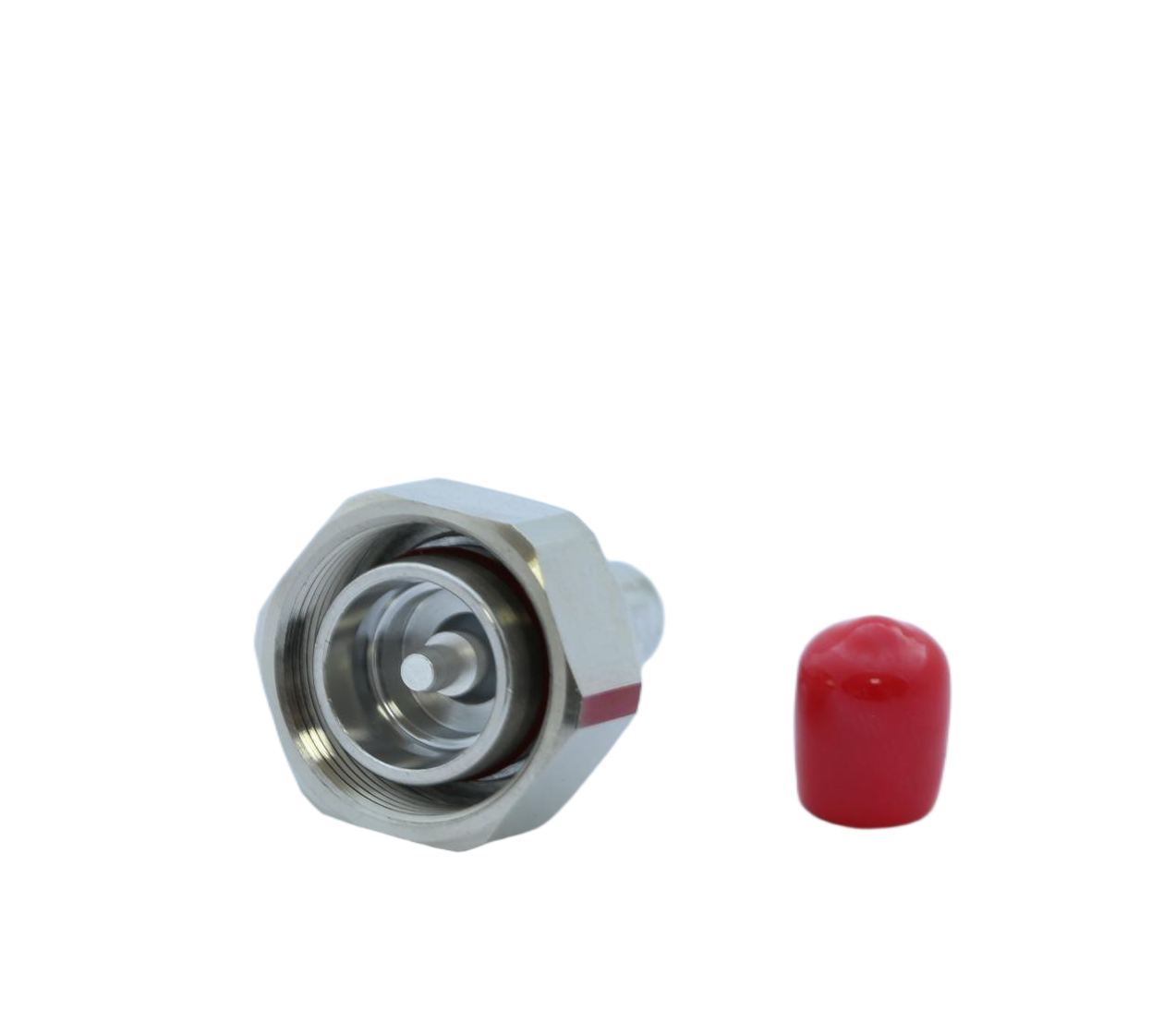 SMA公头转4.3-10 Mini DIN公头射频同轴转接器